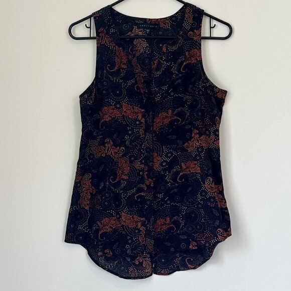Sanctuary Women's Sleeveless Floral and Paisley Blouse - Size: Small - Picture 1 of 7